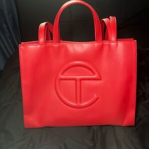 Brand new Telfar bag. Used it only once.I have the original dust bag.